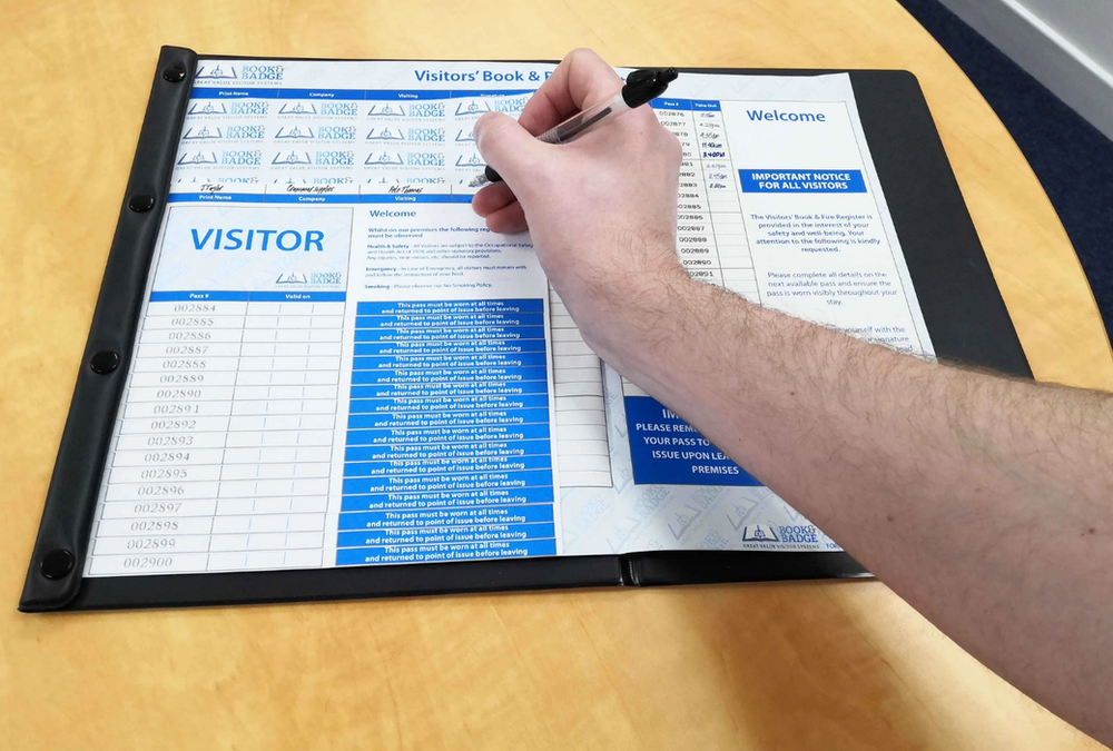 Should Businesses use Visitor Signing Books?
